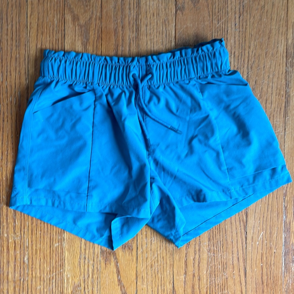 Musk teal athleta girl shorts